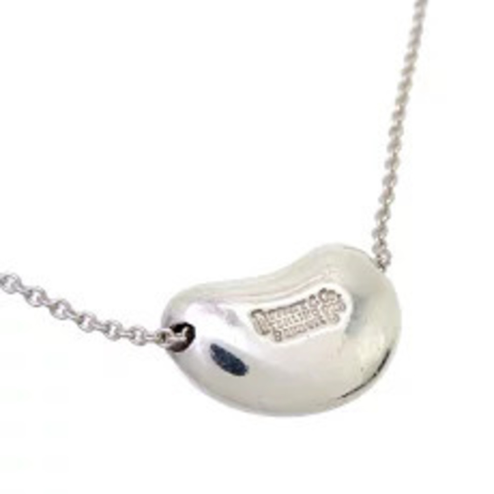 Tiffany Co Bean Necklace Sterling Silver